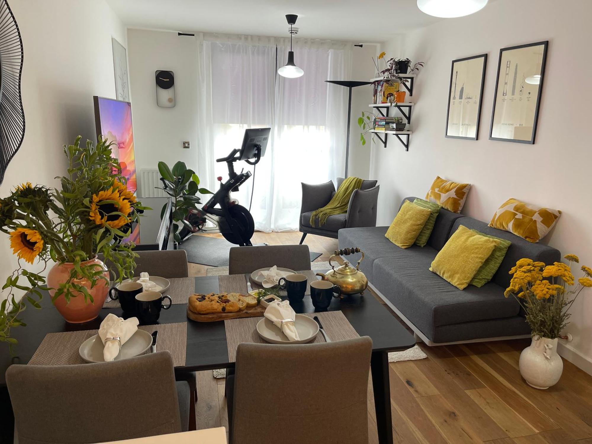Peloton Organic Health Apartment In Angel, Old Street, Islington London Eksteriør billede